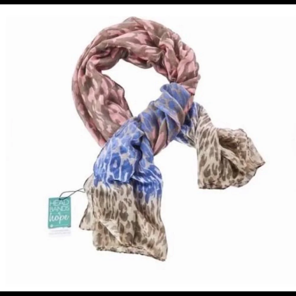 Headbands of Hope Animal Print Scarf - NWT